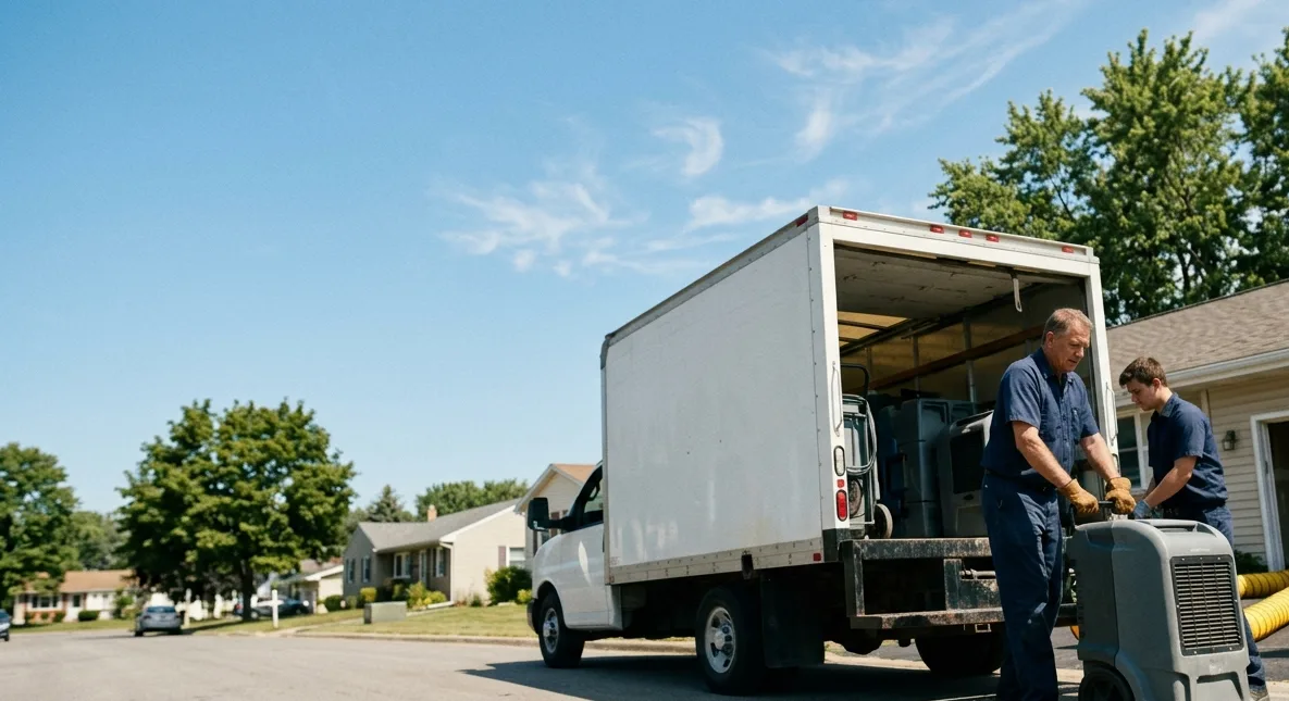 Water Damage Cleanup in South Sioux City, NE near me